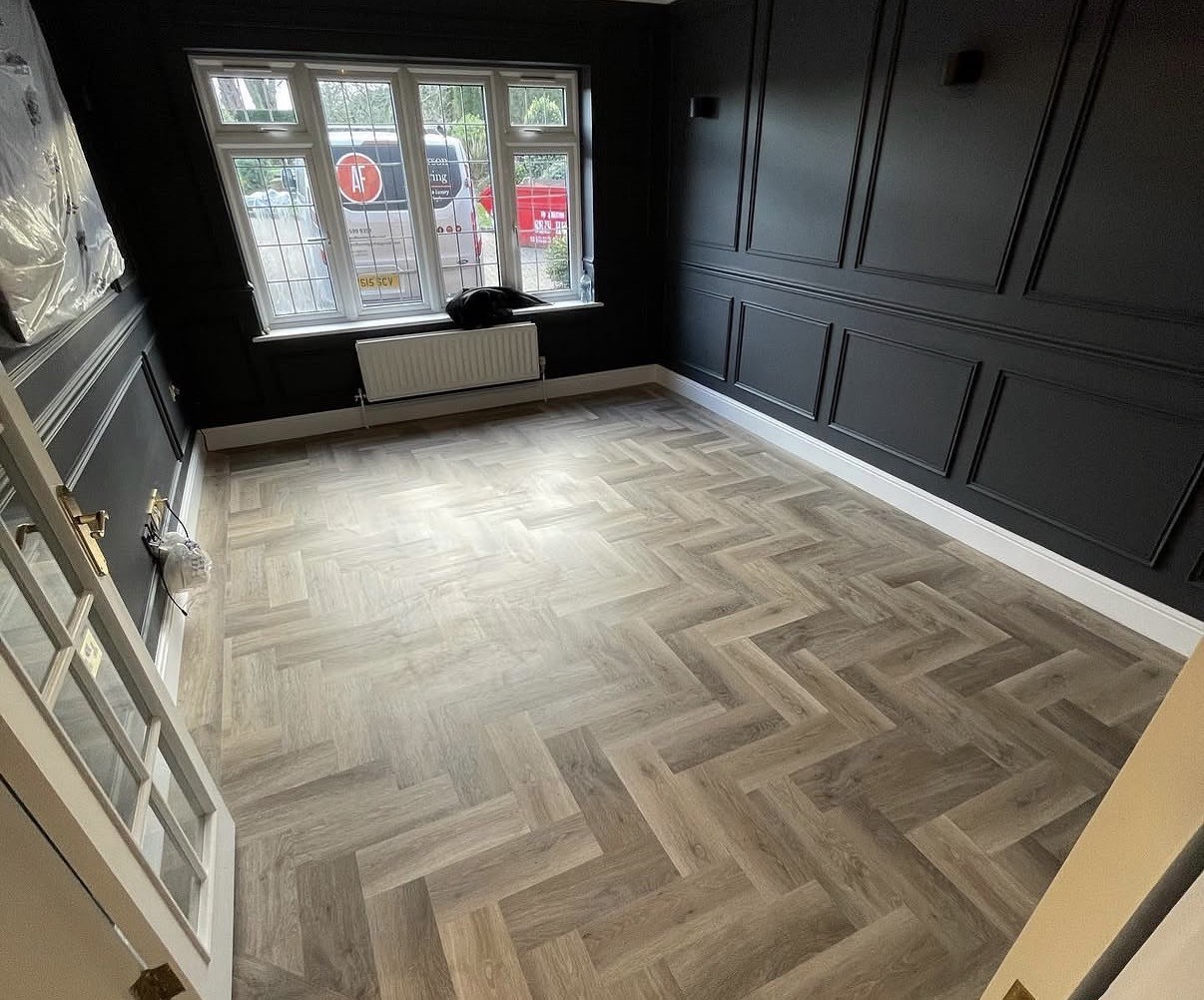 Anderson Flooring LVT installation